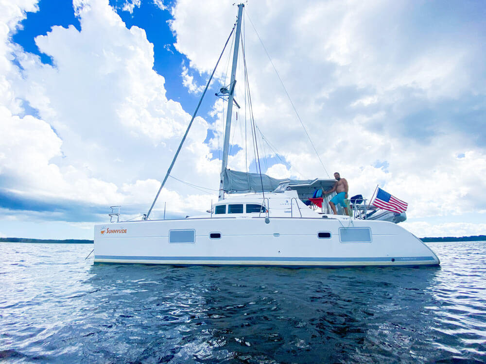 Make sure stairs and docks are safe for them and that they know how to get on the boat or . The True Cost Of Living On A Sailboat Our Monthly Expenses The Home That Roams