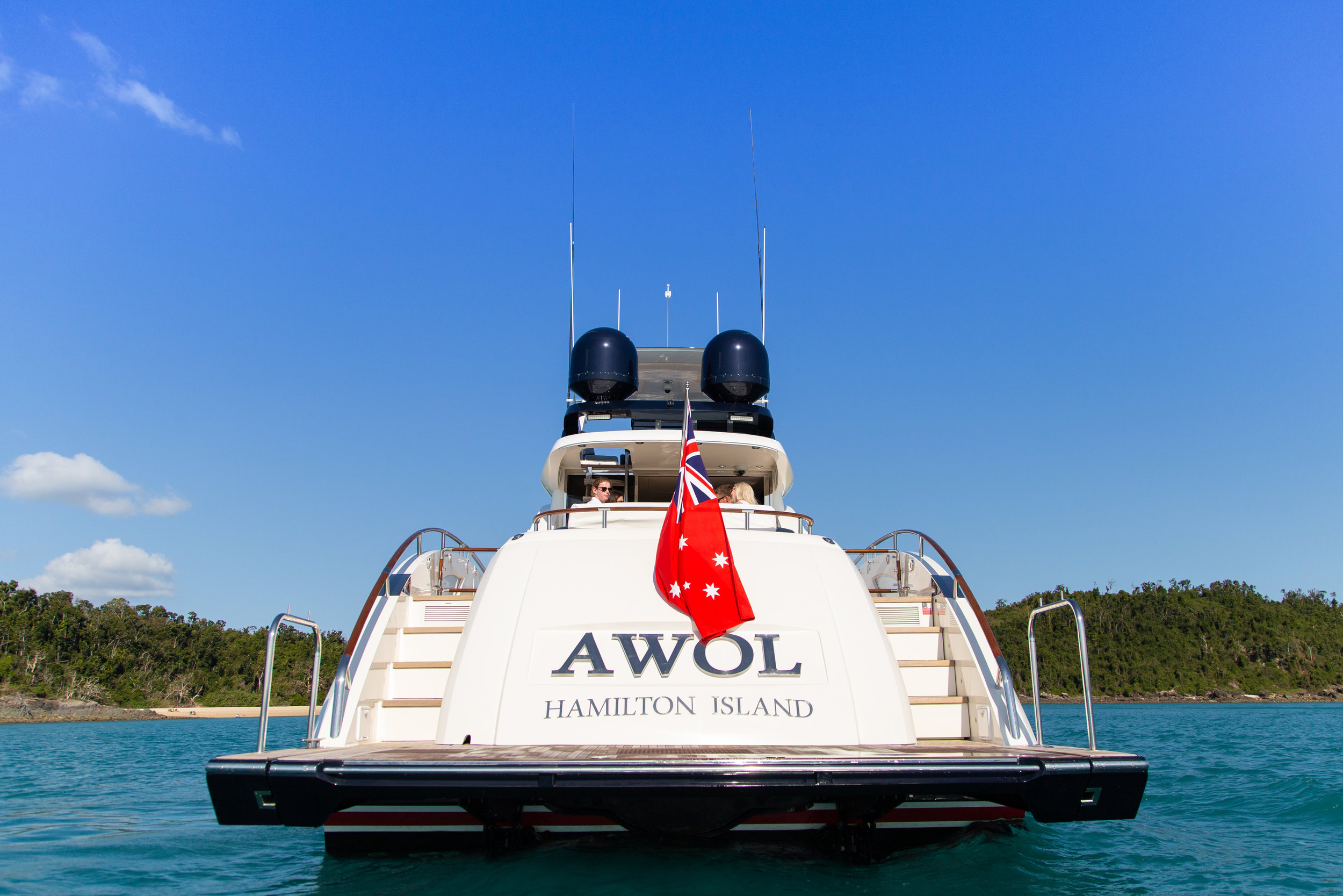 When you hire a private boat you'll experience your very own unique and intimate whitsundays adventure. Awol Luxury Charter Yacht M Y Awol