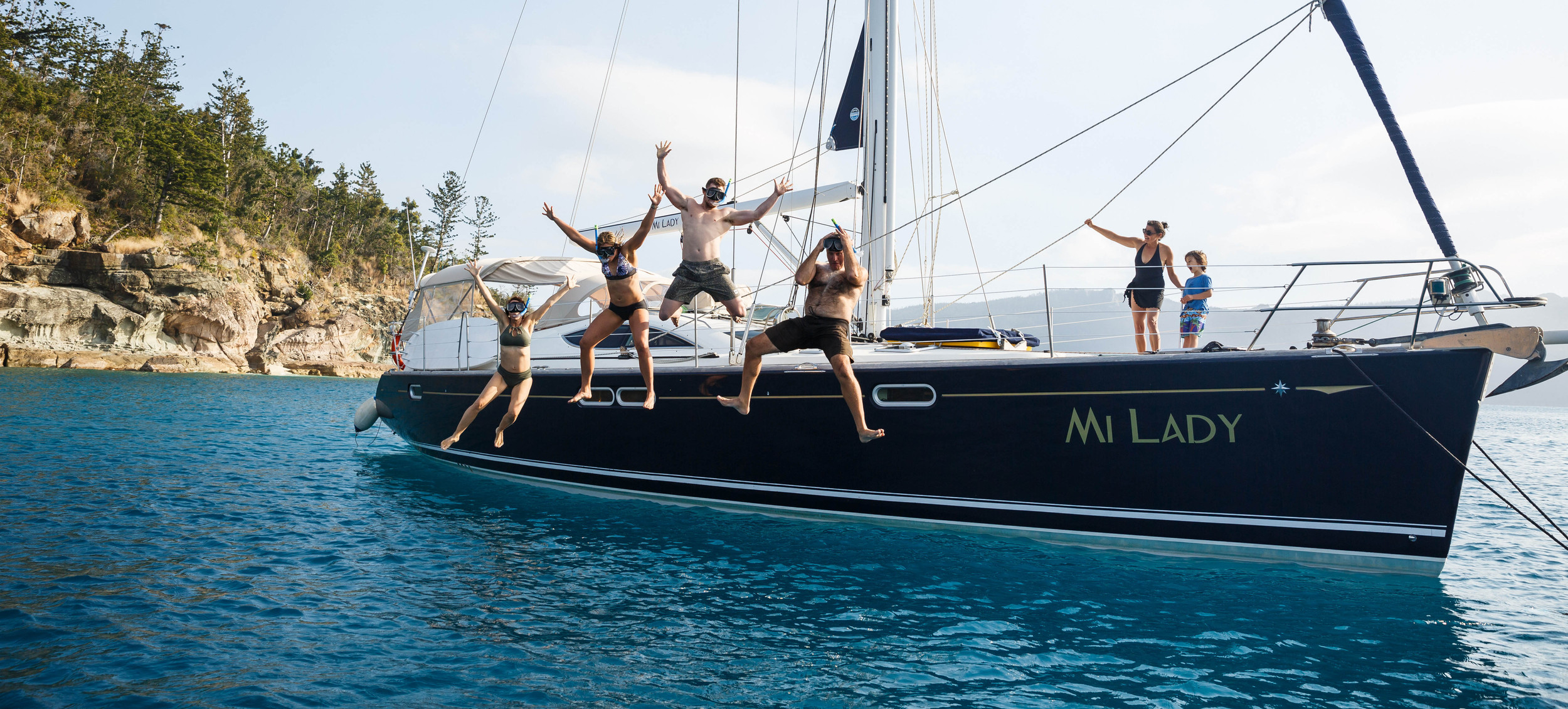 If you’re looking to get into the boating lifestyle, finding a pontoon boat on sale may be a good option. Milady Whitsunday Sailing