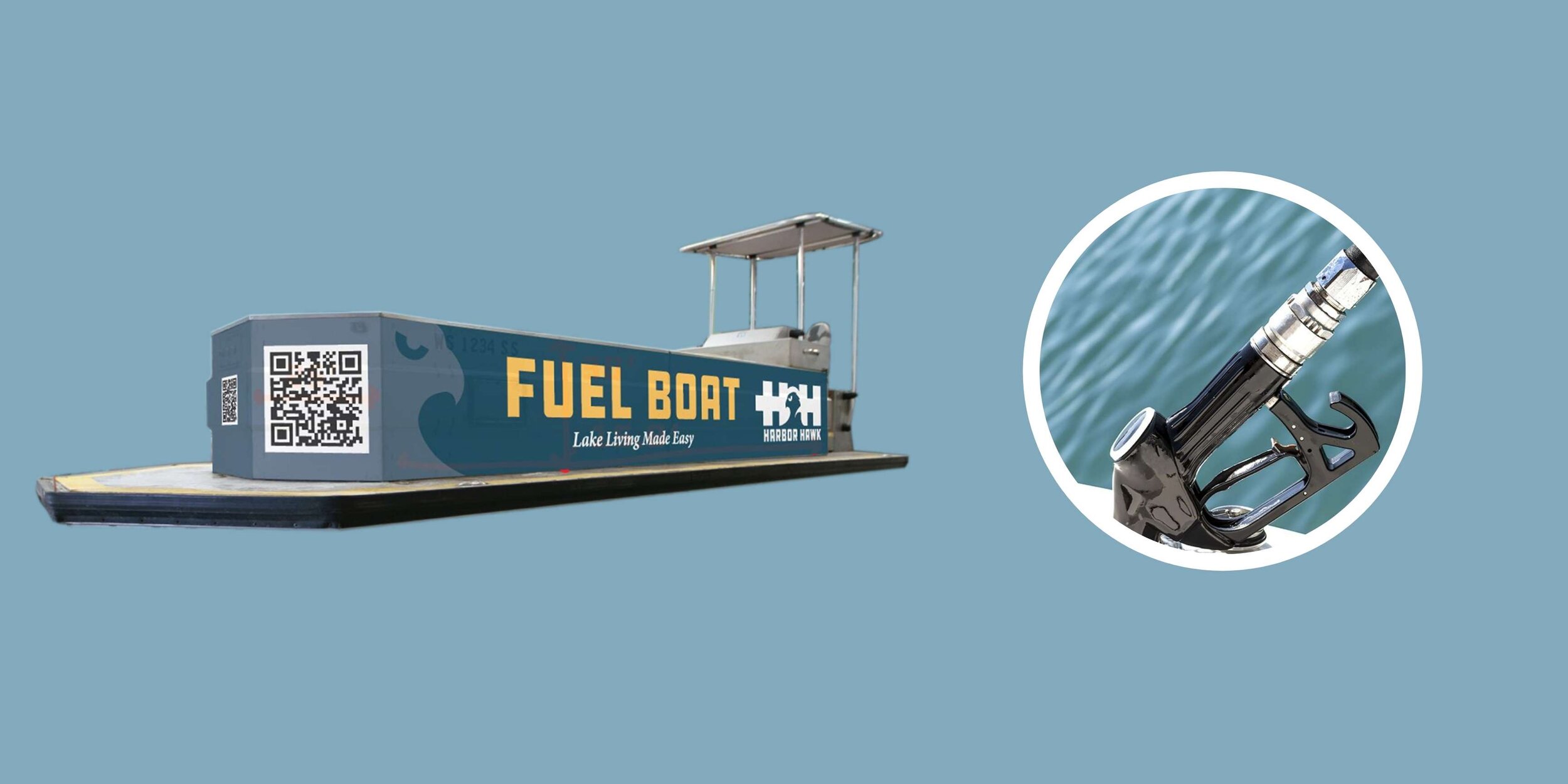 I was thinking about living on lake michigan for a few years before…. Gas Boat Services Directly To Your Lake Dock Or Marina Harbor Hawks Fuel Boat Floats Gas To Dock Harbor Hawk