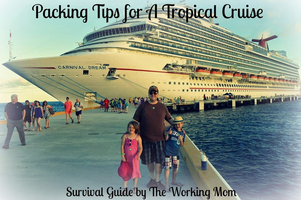 Bring a back pack or beach tote · 3. Packing Tips For A Tropical Cruise With Kids Guide For Geek Moms