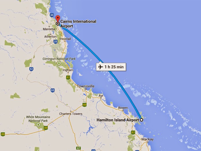 Cruise whitsundays offers a ferry service that connects hamilton island and airlie beach. Miles To Go Australia September 2013 Qantas Airways 2504 Economy Class Hti Cns