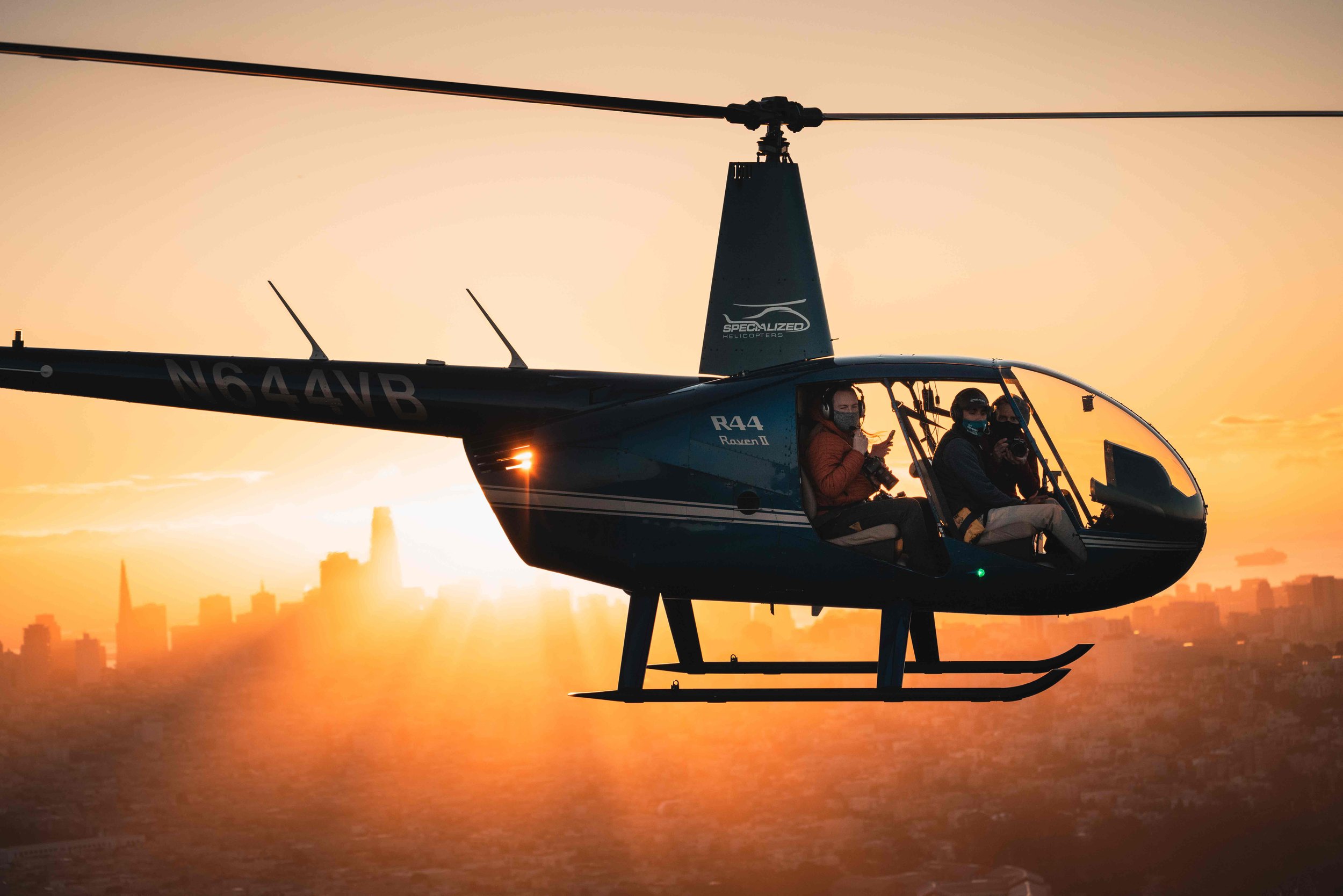 You're not just seeing the sights, you're floating inside them! Specialized Helicopters